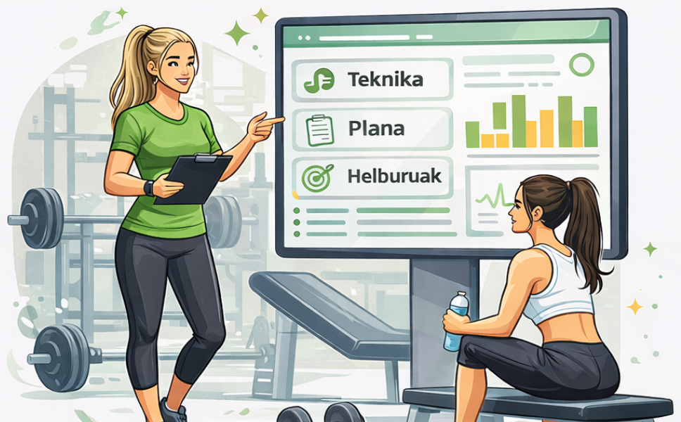 ZERBITZU BERRIA! ZURE ENTRENAMENDU PLANGINTZA